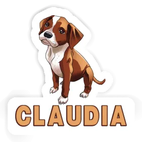 Sticker Claudia Boxer Image