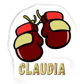 Boxing Glove Sticker Claudia Image