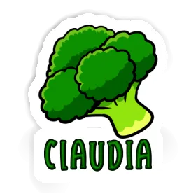 Broccoli Sticker Claudia Image