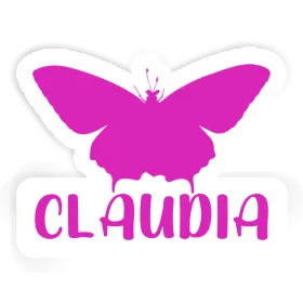 Sticker Claudia Butterfly Image