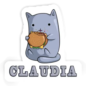 Hamburger Sticker Claudia Image