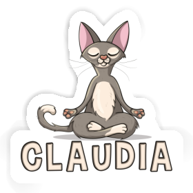 Sticker Cat Claudia Image