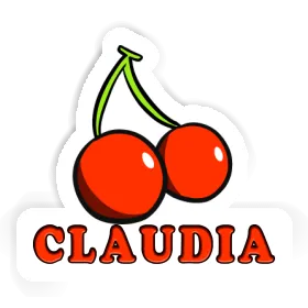 Claudia Sticker Cherry Image