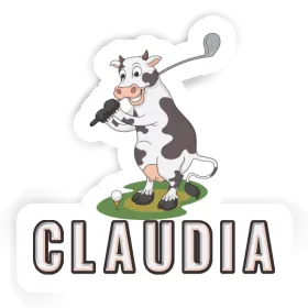 Claudia Sticker Cow Image