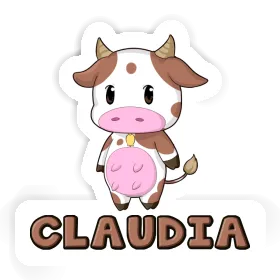 Sticker Cow Claudia Image