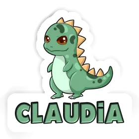 Autocollant Dino Claudia Image