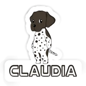 German Shorthaired Pointer Sticker Claudia Image