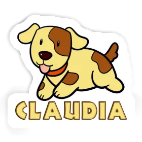 Claudia Sticker Dog Image