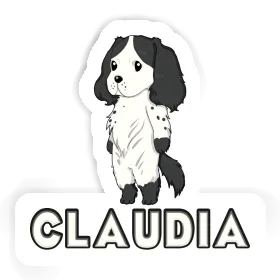 Sticker Claudia English Cocker Spaniel Image