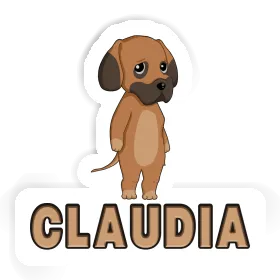 Sticker German Mastiff Claudia Image