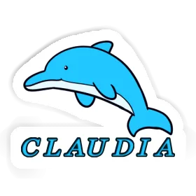 Claudia Sticker Dolphin Image