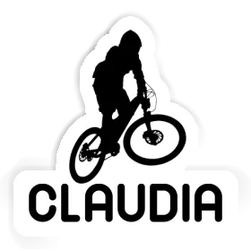 Claudia Sticker Downhiller Image