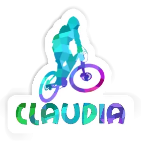 Claudia Sticker Downhiller Image