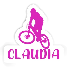 Claudia Sticker Downhiller Image