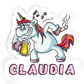 Claudia Sticker Partycorn Image