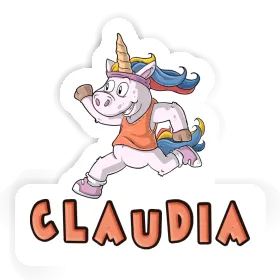 Jogger Sticker Claudia Image