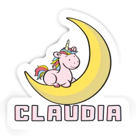 Sticker Unicorn Claudia Image