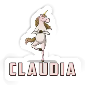 Sticker Unicorn Claudia Image