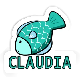 Sticker Claudia Fish Image