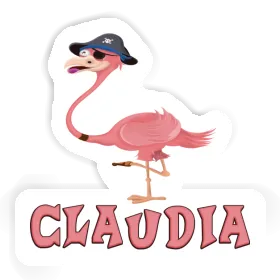 Flamingo Sticker Claudia Image