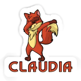 Sticker Claudia Fox Image