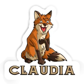 Sticker Claudia Fox Image