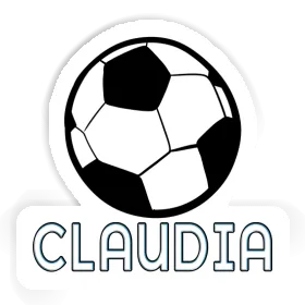 Sticker Soccer Claudia Image