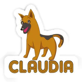 Sticker Claudia German Shepherd Image