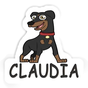 Claudia Sticker Pinscher Image