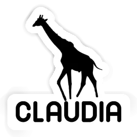 Sticker Claudia Giraffe Image