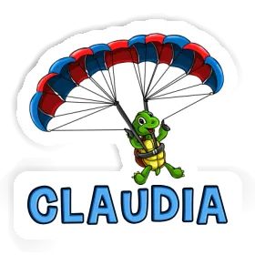 Paraglider Sticker Claudia Image