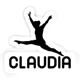 Sticker Claudia Gymnast Image