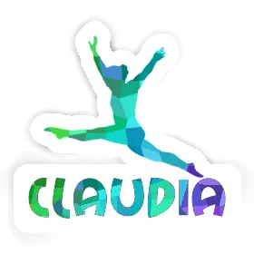 Gymnast Sticker Claudia Image