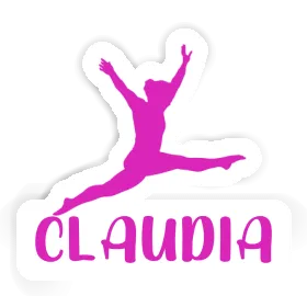 Claudia Sticker Gymnast Image