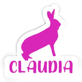 Sticker Rabbit Claudia Image