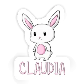 Sticker Claudia Hare Image