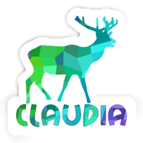 Deer Sticker Claudia Image