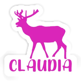 Deer Sticker Claudia Image