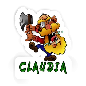 Sticker Claudia Lumberjack Image