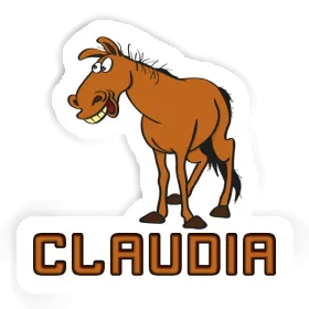 Sticker Horse Claudia Image