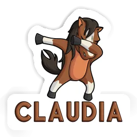 Horse Sticker Claudia Image