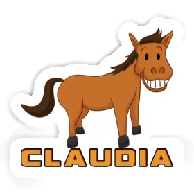 Sticker Horse Claudia Image