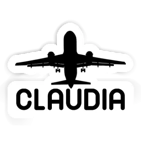 Jumbo-Jet Sticker Claudia Image