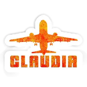 Claudia Sticker Jumbo-Jet Image