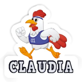 Jogger Sticker Claudia Image