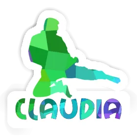 Karateka Sticker Claudia Image