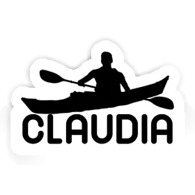 Sticker Claudia Kayaker Image