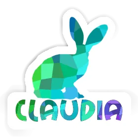 Sticker Rabbit Claudia Image