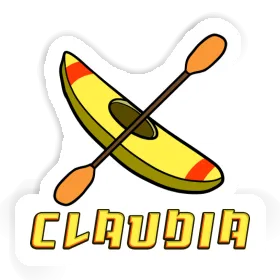 Sticker Claudia Canoe Image