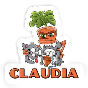 Sticker Claudia Monster Carrot Image